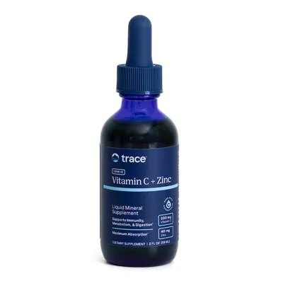 TRACE MINERALS VITAMIN C + ZINC IONIC 59 ML