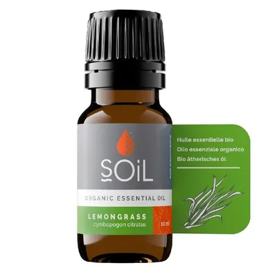 ULEI ESENTIAL LEMONGRASS 100% ORGANIC ECOCERT 10ML SOIL