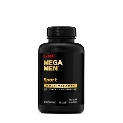 Complex de multivitamine pentru barbati Mega Men Sport, 180 tablete, GNC