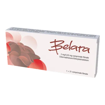 Belara, 21 comprimate filmate, Gedeon Richter