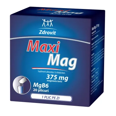 Maximag, 20 plicuri, Zdrovit