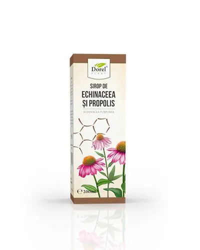 Sirop de Echinaceea si Propolis, 200ml, Dorel Plant