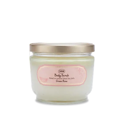 Exfoliant pentru corp Green Rose, 600g, Sabon