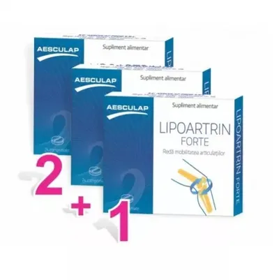 Lipoartrin Forte, 3 x 24 comprimate – Aesculap