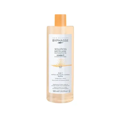 Solutie micelara demachianta cu vitamina C, 500ml, Byphasse