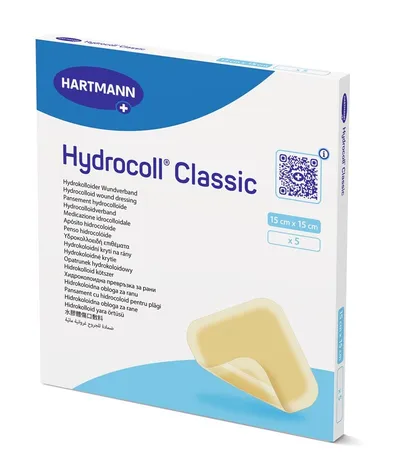 HARTMANN HYDROCOLL PANSAMENT CLASSIC HIDROCOLOIDAL 15CM X 15CM X 5 BUCATI