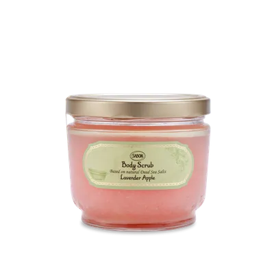 Exfoliant de corp Lavanda Mere, 600g, Sabon