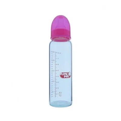 Biberon borosilicat sticla, 240 ml, RO150, Primii Pasi