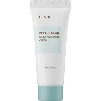 IUNIK Beta Glucan Crema Hidratanta Mini – Hidratare si Elasticitate, 15 ml