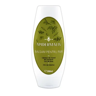 Balsam ultranutritiv pentru par uscat Apidermaliv, 200 ml, complex Apicol