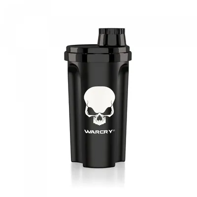 Shaker negru Warcry, 700ml, Genius Nutrition