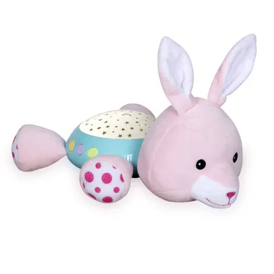 Lampa de veghe cu sunete si proiector Rabbit, 1 bucata, Lorelli