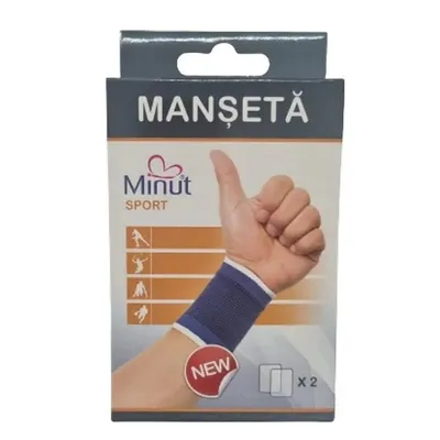 Manseta sport S, 2 bucati, Minut