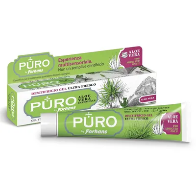 Pasta de dinti cu aloe vera, 75ml, Puro by Forhans