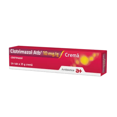 Clotrimazol crema ATB, 10 mg/g, Antibiotice SA