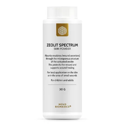 Zeolit Spectrum pudra uz extern, 30g, Novo Biomedics