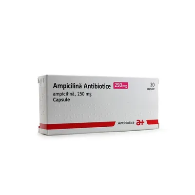 Ampicilina 250 mg x 20 caps. IS