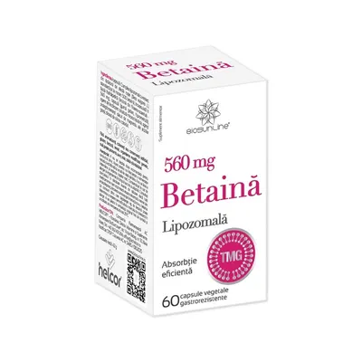 BETAINA LIPOZOMALA 60 CAPSULE HELCOR