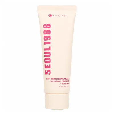 Masca de noapte hidratanta Collagen Complex 7 + Red Bean, 60ml, K-SECRET SEOUL 1988