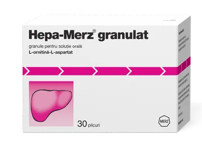 Hepa Merz granule, 30 plicuri, Merz