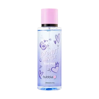 Body Mist cu parfum de cocos, 250ml, Bubble T