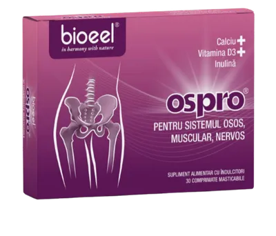 Ospro, 30 comprimate mestecabile, Bioeel