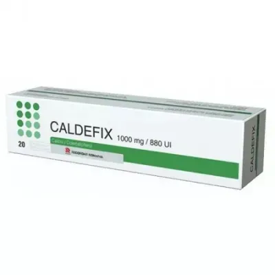 Caldefix, 1000mg/ 880UI, Recordati
