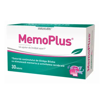 MemoPlus, 30 tablete, Walmark