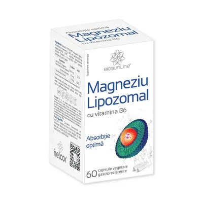 MAGNEZIU LIPOZOMAL 60 CAPSULE HELCOR