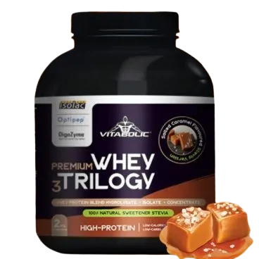 Premium Whey Trilogy Salted Caramel, 2kg, Vitabolic