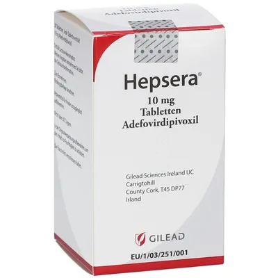 Hepsera 10mg, 30 comprimate, Gilead