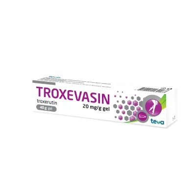 Troxevasin gel, 20 mg/g, Teva