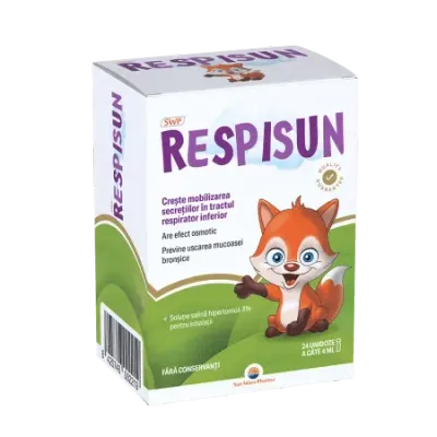 Respisun 4 ml, 24 unidoze, Sun Wave Pharma