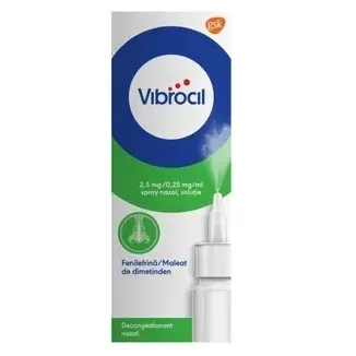 Vibrocil spray nazal, 5 mg/ 0, solutie 2