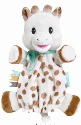 Vulli Marioneta girafa sophie din plus