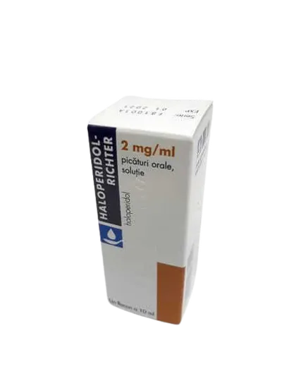 Haloperidol-Richter 2 mg / ml x 10 ml picaturi orale solutie