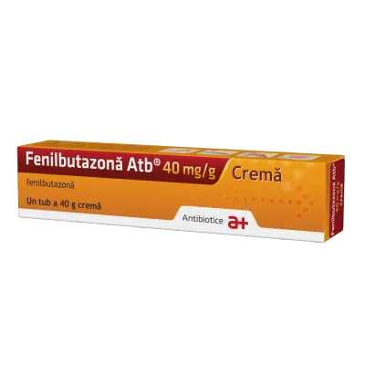 Fenilbutazona Atb crema, 40 mg/g, Antibiotice