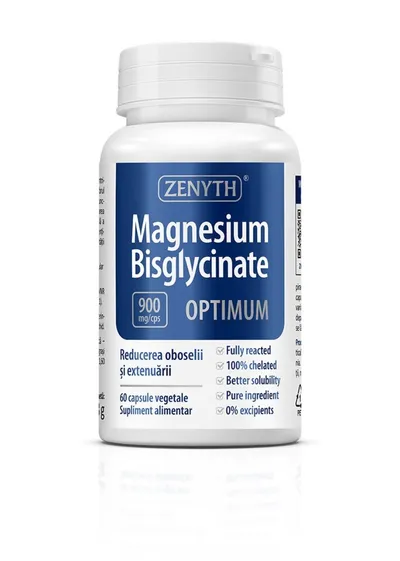 MAGNESIUM BISGLYCINATE OPTIMUM 60 CAPSULE ZENYTH