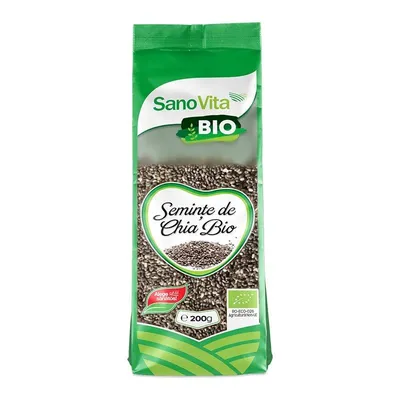 Seminte de Chia Bio, 200g, SanoVita