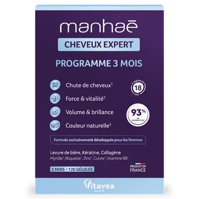Cheveux Expert, 120 capsule, Manhae