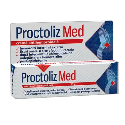 Proctoliz Med crema, 25 g, Fiterman