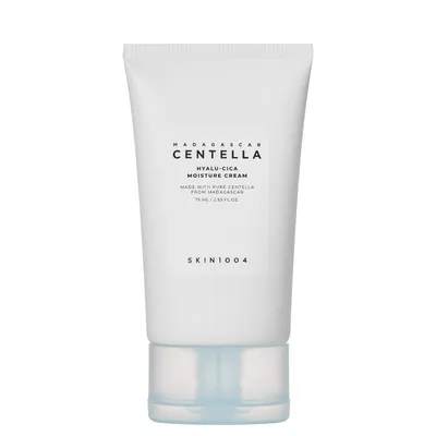 Crema hidratanta cu acid hialuronic si cica Madagascar Centella Hyalu-Cica, 75 ml, Skin1004