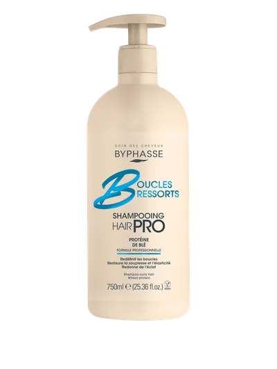 Sampon pentru par cret HairPro, 750ml, Byphasse