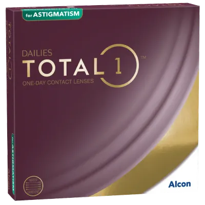 Dailies Total 1 Zilnice Toric (90 lentile)