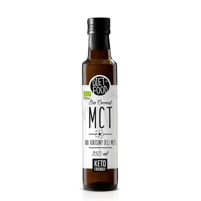 Ulei de cocos MCT Eco, 250ml, Diet Food