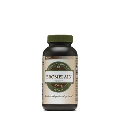 Bromelaina 500mg, 60 tablete, GNC