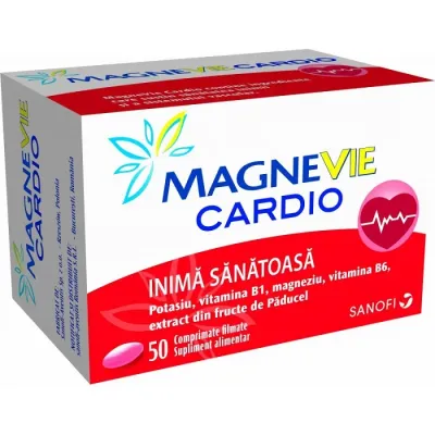 MagneVie Cardio, 50 comprimate filmate, Sanofi