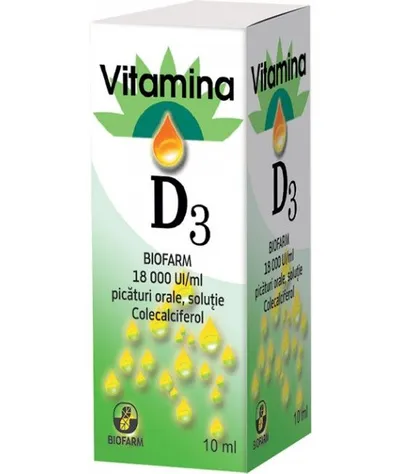 Vitamina D3 sol. orala x 10ml