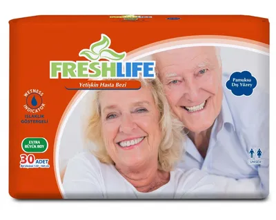 Freshlife Scutece Adulți XLarge, 30 buc – Protecție și confort pentru talie mare