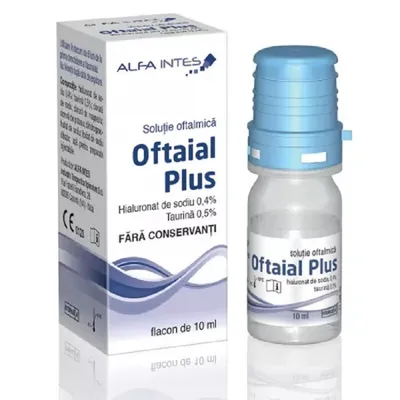 OFTAIAL PLUS SOLUTIE OFTALMICA 10 ML